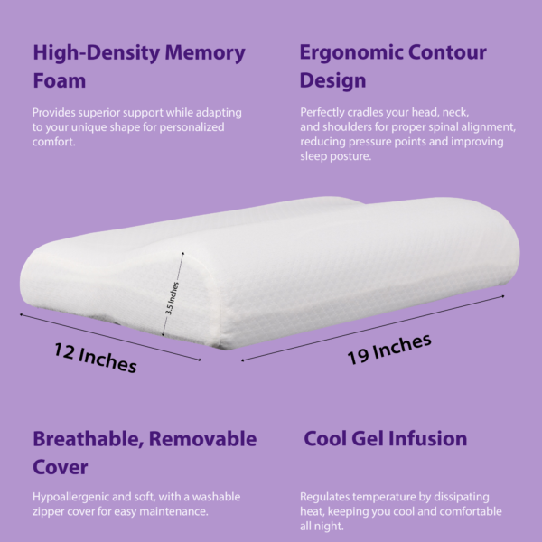 4-Contour-Cool-Gel-Infused-Memory-Foam-Pillow